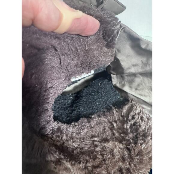 "PAJAR" Vintage Brown Fur Boots Tan Spike Bottoms Snow Boots SZ 7.5 Insulated - Picture 10 of 11